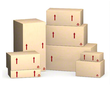 The box sent by the supplier