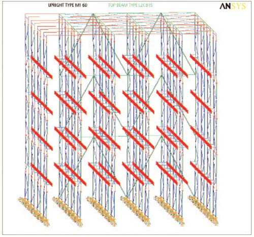 Warehouse flooring must be capable of withstanding six to eight tons in only 80 o 100 cm2