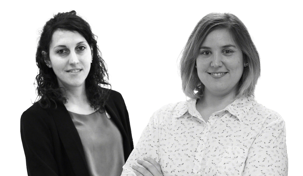 Beatriz Royo and Teresa de la Cruz of the Zaragoza Logistics Center