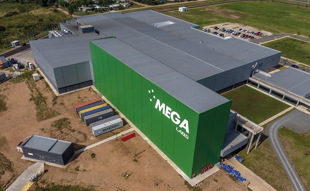 The Mega Pharma warehouse is set up to grow if or when the growth rate of the company so requires The Mega Pharma warehouse is set up to grow if or when the growth rate of the company so requires