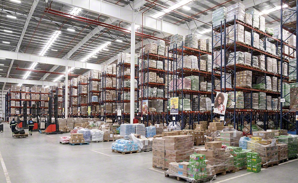 Mecalux has equipped the new Unilever distribution centre with pallet racking