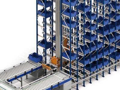 Automated warehouse for boxes means top productivity at Project