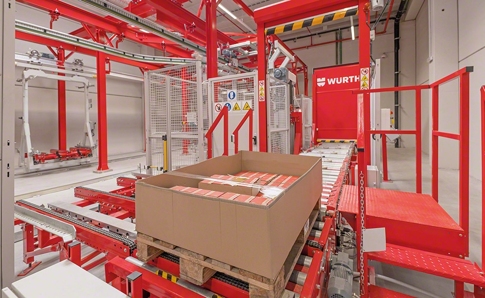 Wurth Rack Würth tools featured in La Rioja warehouse - Mecalux.com