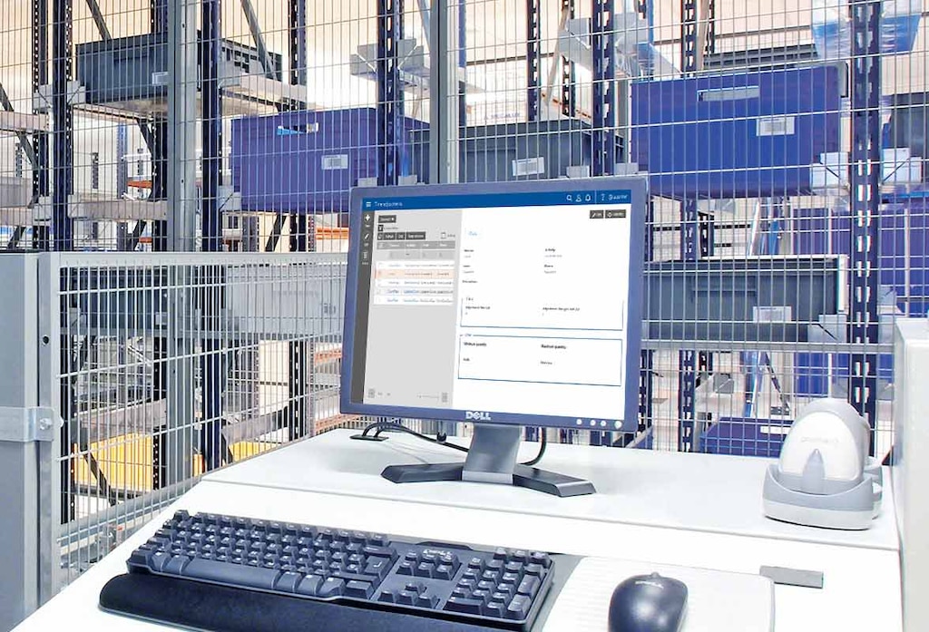 Labor Management System set up in a work station Labor Management System set up in a work station