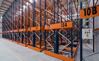 Three frozen-storage installations in Montfrisa in Spain with Movirack pallet racks