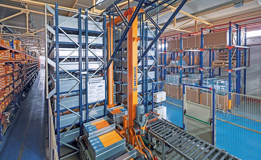 GKN Driveline’s warehouse supplies production with raw materials GKN Driveline’s warehouse supplies production with raw materials