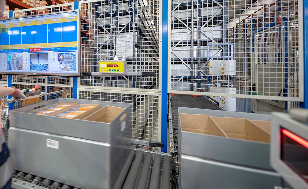 Easy WMS of Mecalux coordinates all logistics and operational processes Easy WMS of Mecalux coordinates all logistics and operational processes