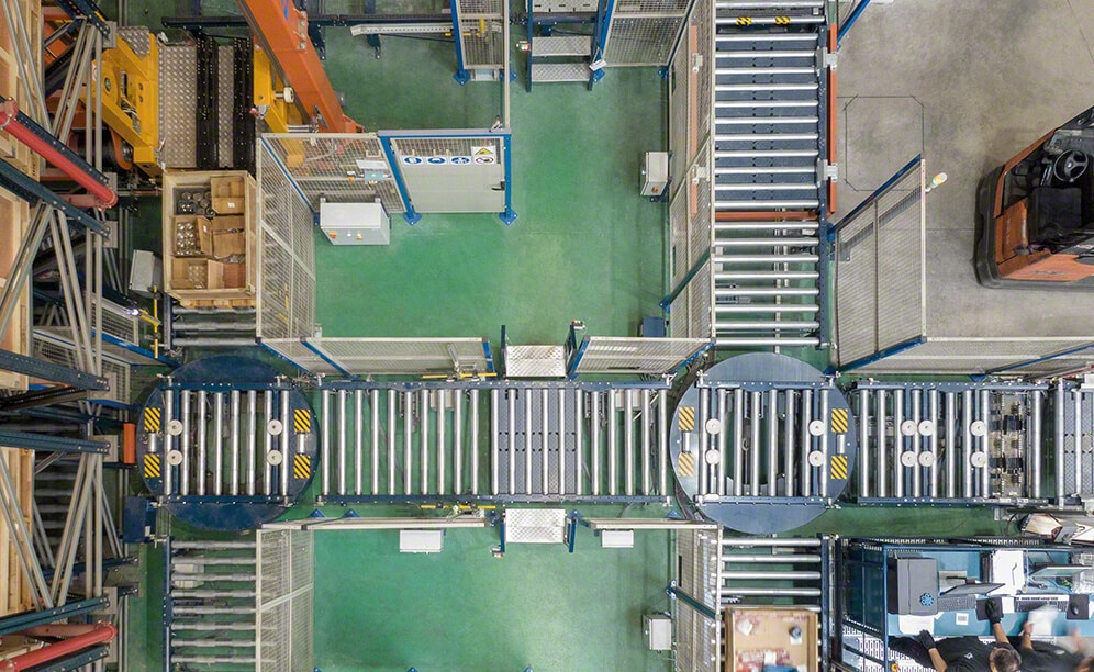 In JC Valves’ installations they fulfil 400 orders a day In JC Valves’ installations they fulfil 400 orders a day