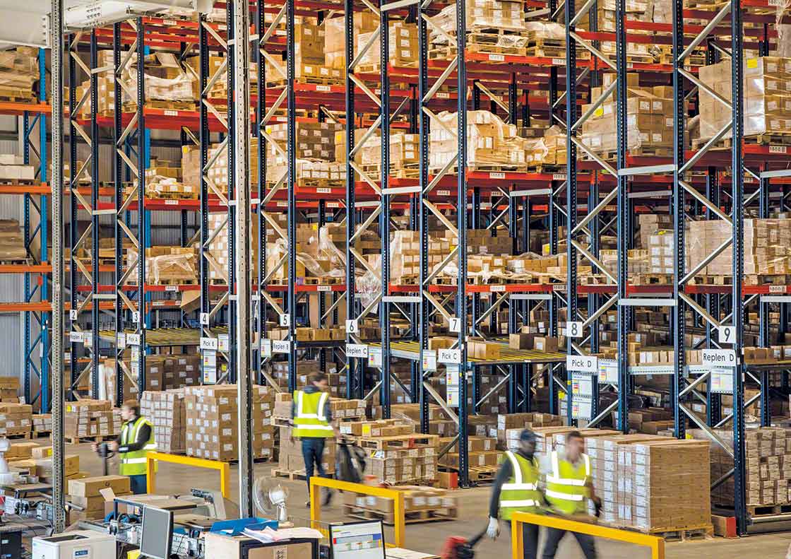 Excess safety stock can take up valuable warehouse space