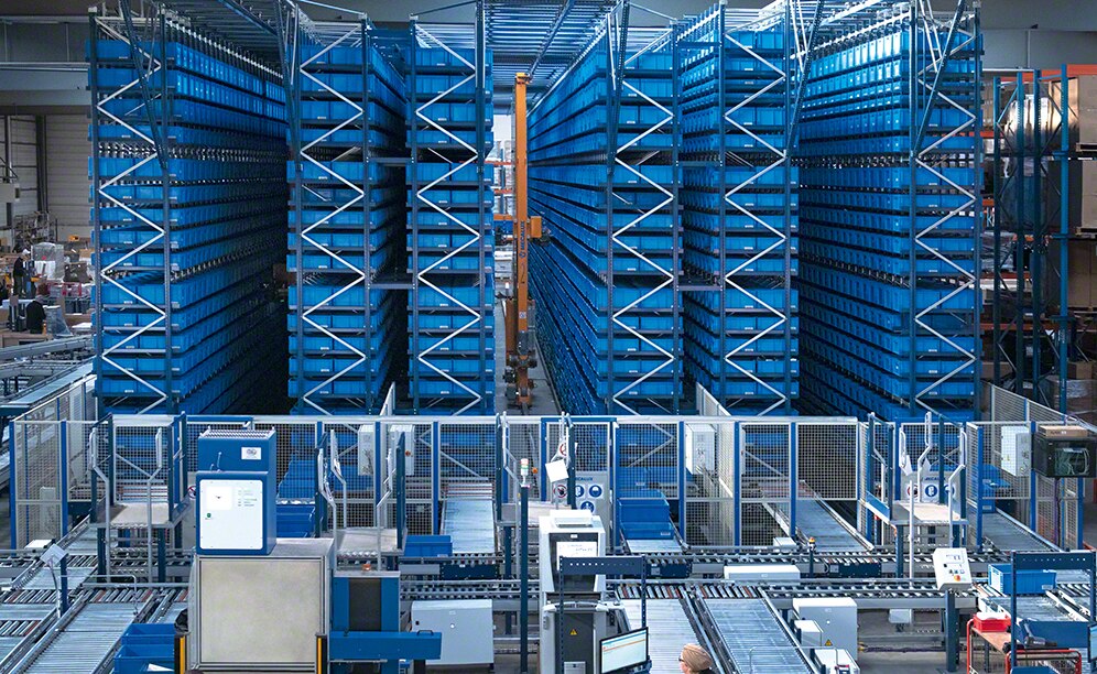 SAM Outillage: automated warehouse for boxes in FR - Mecalux.com