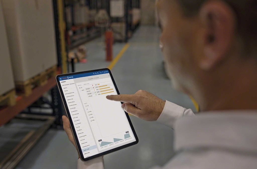 The Easy WMS Supply Chain Analytics module makes it possible to identify future inefficiencies in the supply chain The Easy WMS Supply Chain Analytics module makes it possible to identify future inefficiencies in the supply chain