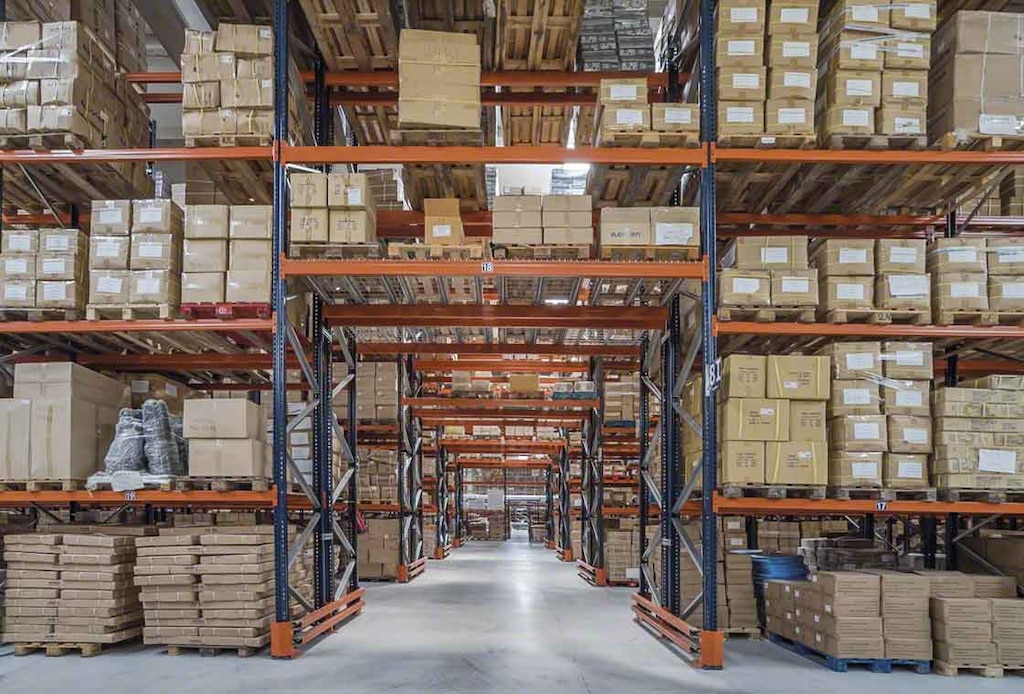 Palletisation optimises an installation’s storage capacity