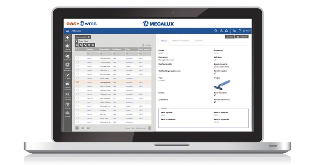 A WMS functions as traceability software by accurately monitoring each product