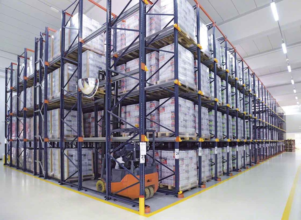 Drive-in pallet racking is the simplest high-density storage solution