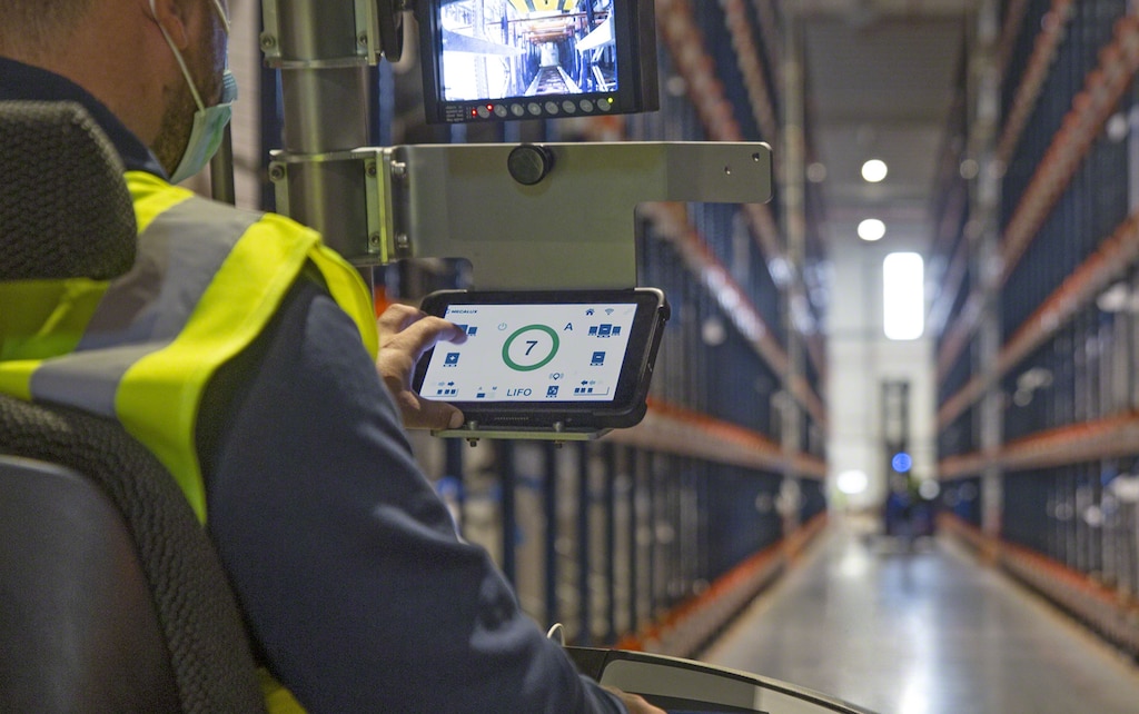 Pallet Shuttle system at the warehouse of 3PL SATAR in France