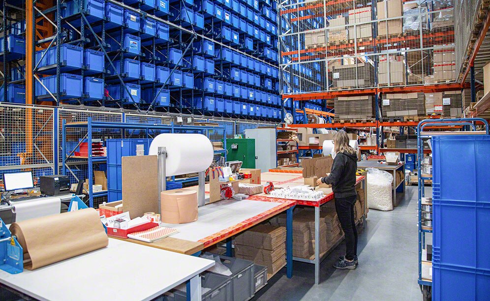 TAL stores 6,300 boxes in merely 178 m2 of surface area