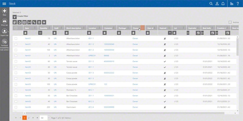 3 examples of inventory in a warehouse - Mecalux.com