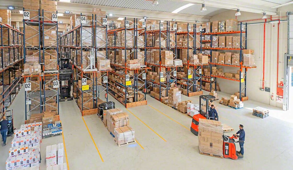 Logistics audits evaluate the efficiency of the different storage areas