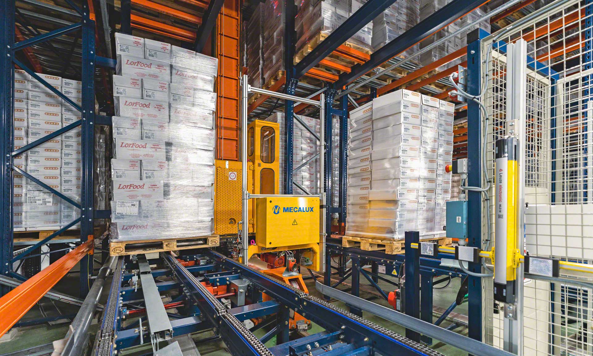 Logistics at low temps: comprehensive solution in six warehouses