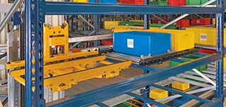 Shuttle System (storage solution for boxes) - Mecalux.com