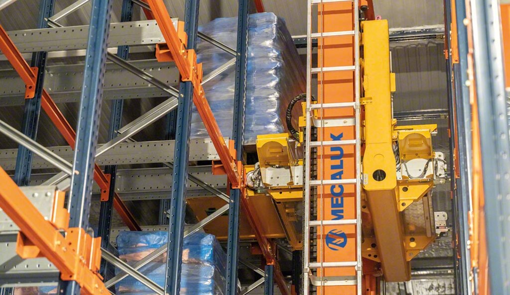Cárnicas Chamberí implemented the automated Pallet Shuttle system in its warehouse in Toledo, Spain