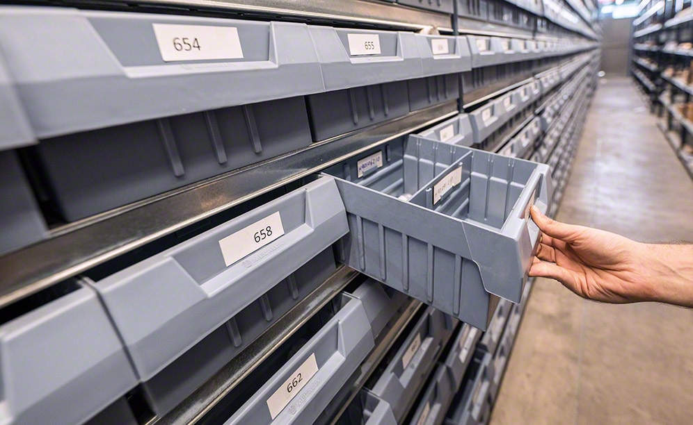 The products are sorted according to their characteristics and size The products are sorted according to their characteristics and size