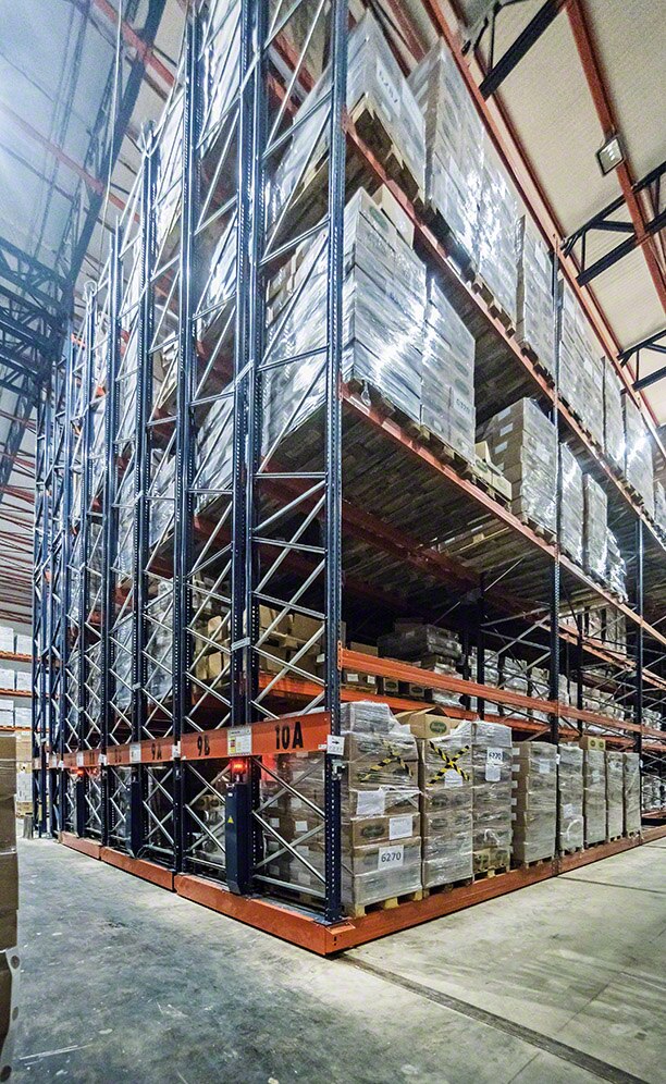 They reduce power consumption from the distribution of cold air between pallets They reduce power consumption from the distribution of cold air between pallets