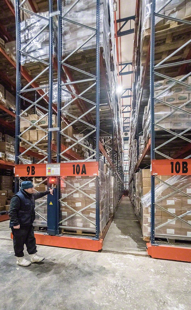 The system is fitted out with travel components and safety devices The system is fitted out with travel components and safety devices