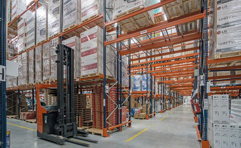 An underpass facilitates operator workflows An underpass facilitates operator workflows