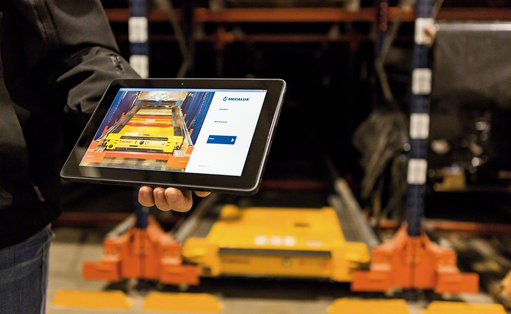 More than 2,200 pallets stored by the documental archive company Nr Docusafe