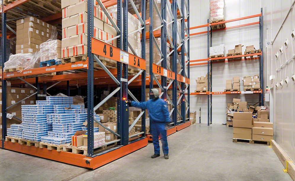 Movirack mobile pallet racks decrease power consumption Movirack mobile pallet racks decrease power consumption