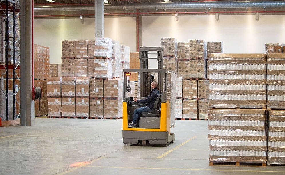Flexibility is one of the priorities of Dometrans' warehouse operations Flexibility is one of the priorities of Dometrans' warehouse operations