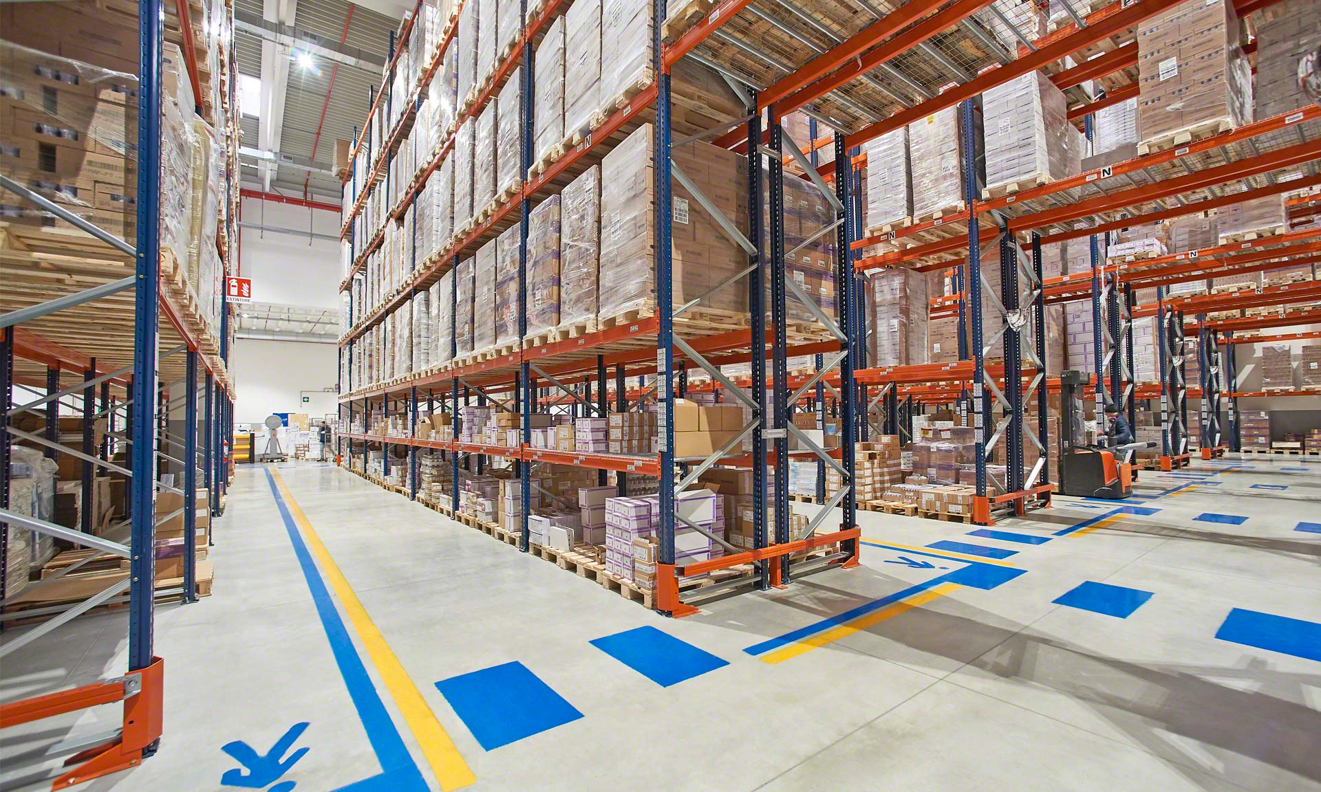 Bomi Group's pallet racks for medical and pharmaceutical supplies