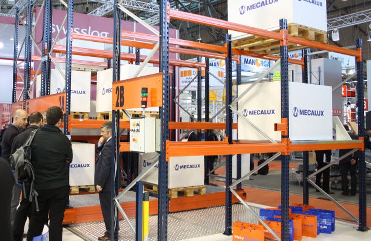 Mecalux stand Logimat 2015