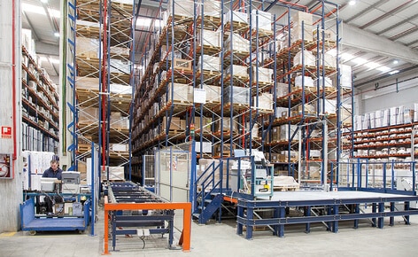 Combined storage and picking systems to optimise Industrias Cosmic’s logistics centre in Barcelona