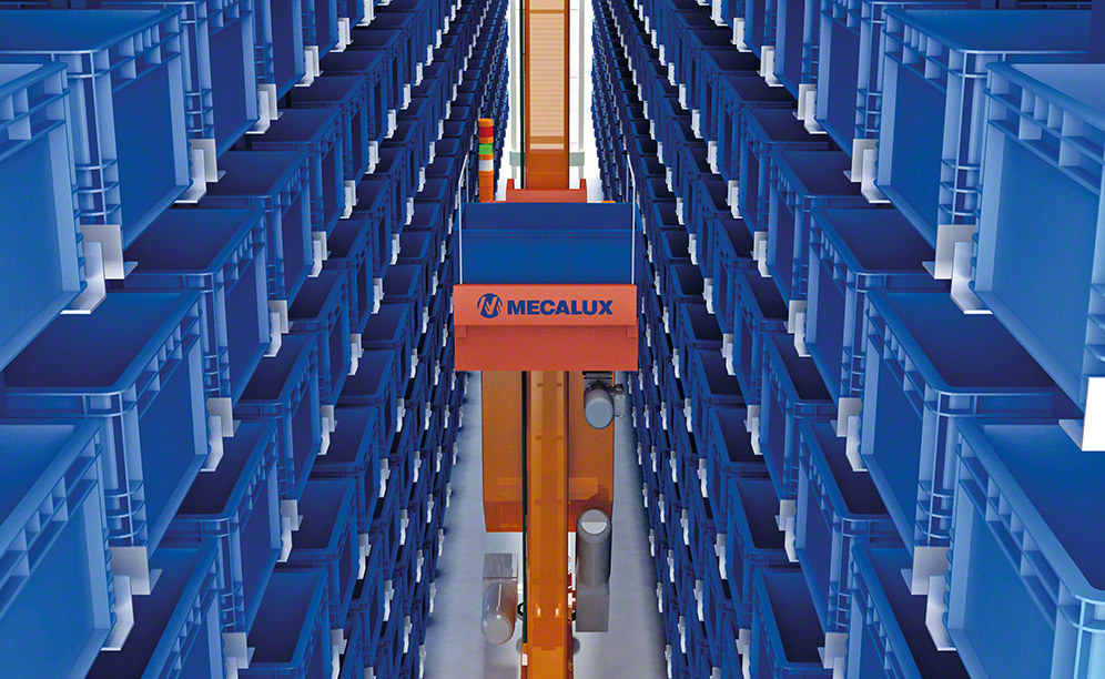 Planetpharma installed its first automated warehouse for boxes by Mecalux in 2006 Planetpharma installed its first automated warehouse for boxes by Mecalux in 2006