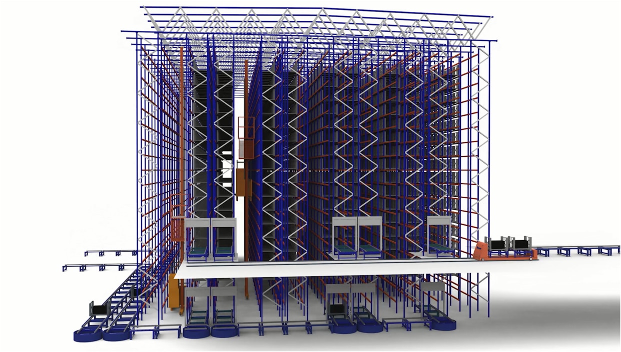 Mecalux delivers a turnkey installation to the highest producing Michelin tire plants in Europe Mecalux delivers a turnkey installation to the highest producing Michelin tire plants in Europe