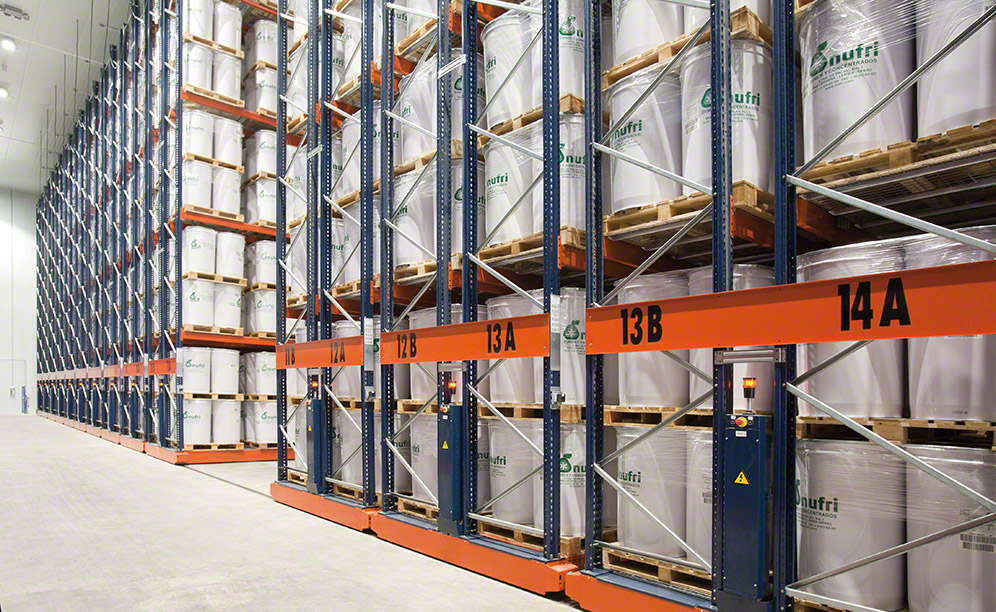 F.lli Sabbini installs Movirack pallet racks F.lli Sabbini installs Movirack pallet racks