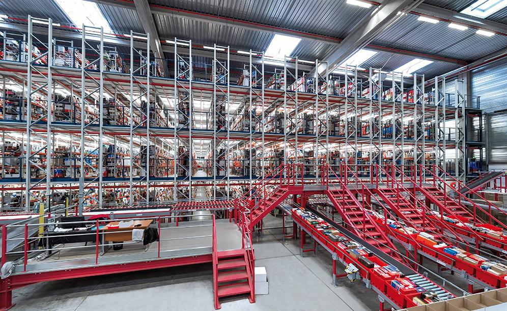 Spartoo speeds up its ecommerce operations with a mezzanine floor installation