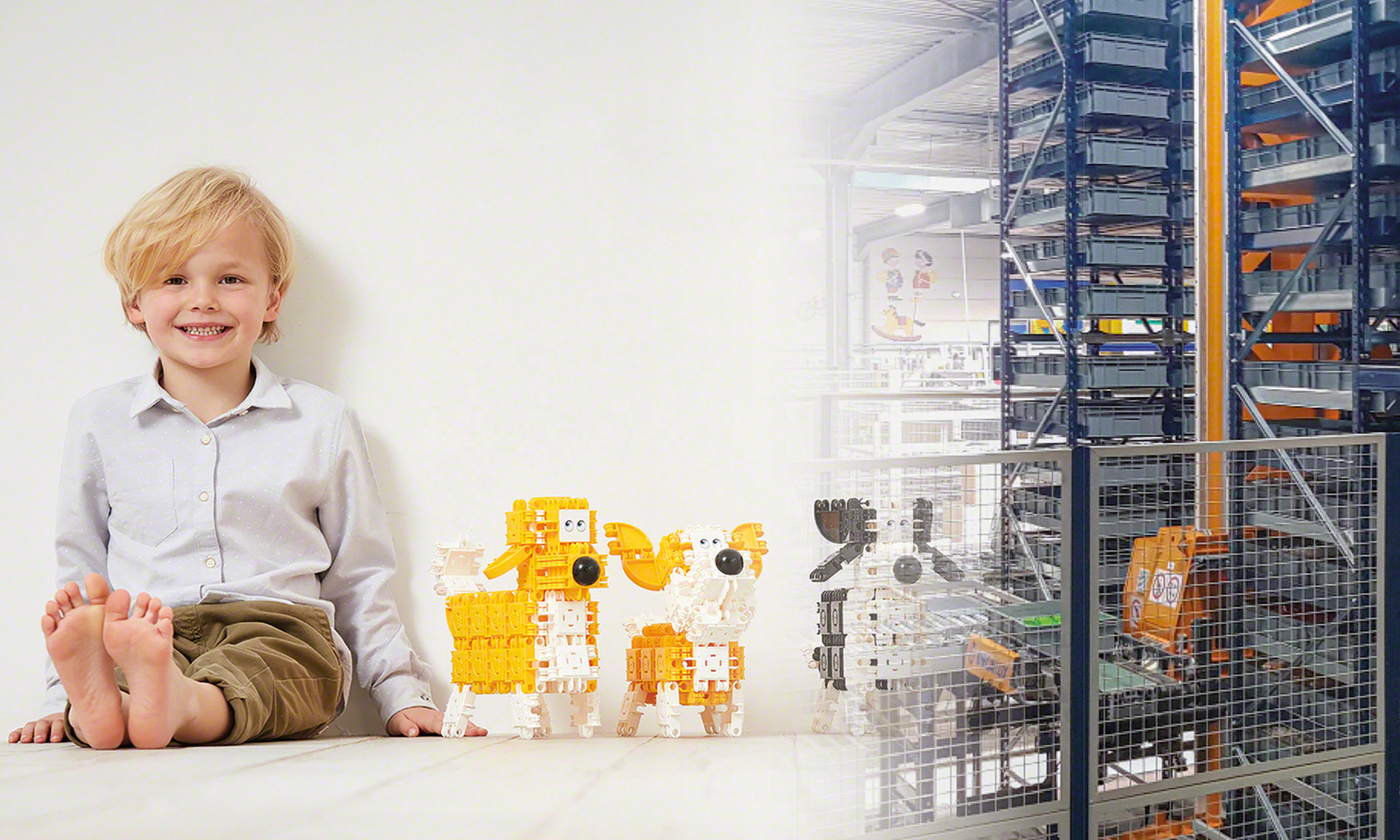 Clics Toys: automated management of 150 parts products annually Clics Toys: automated management of 150 parts products annually