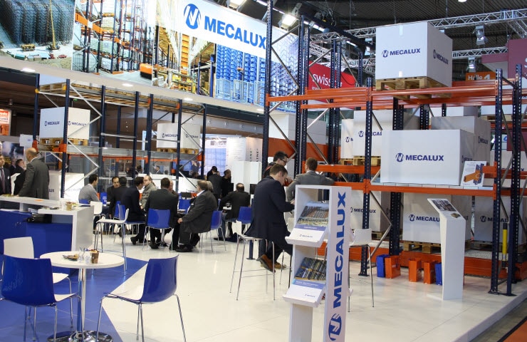 Mecalux stand Logimat 2015