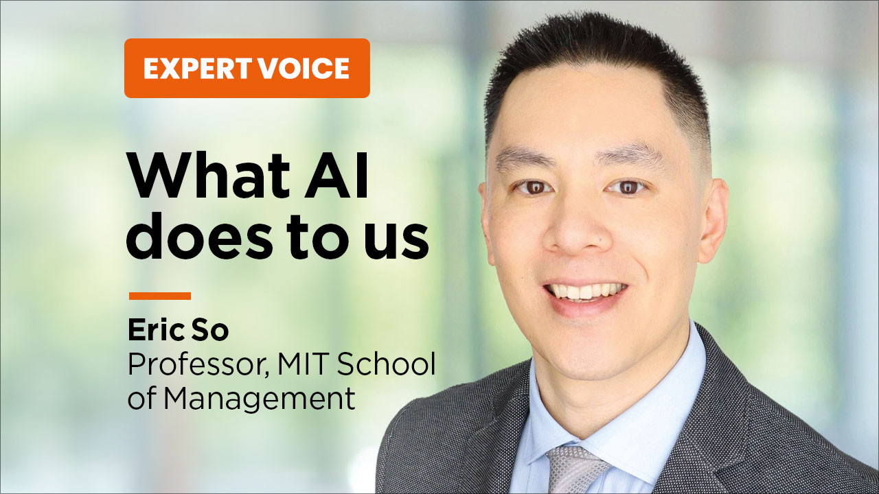 Eric So: How to harness AI without losing our ability to think for ourselves
