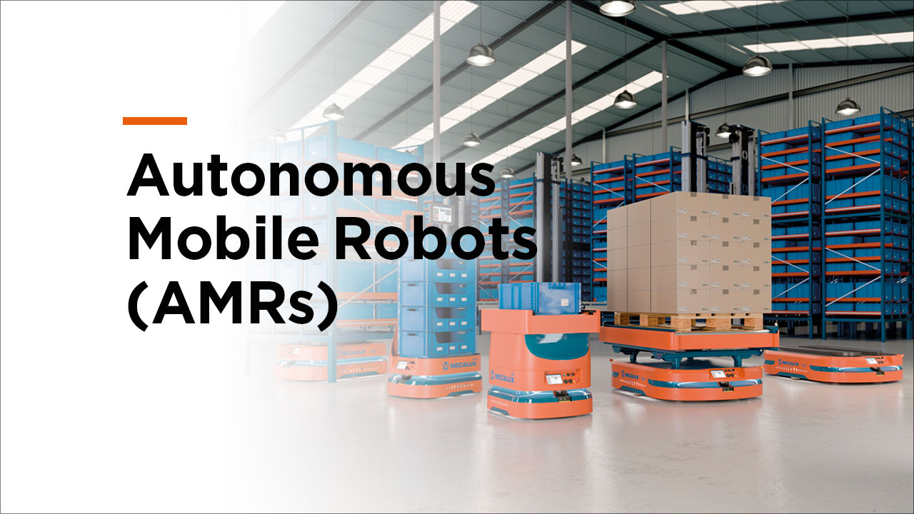 Video] Mecalux's AMRs robots