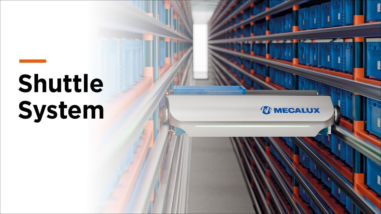 Automated shuttle system for high throughput distribution centres