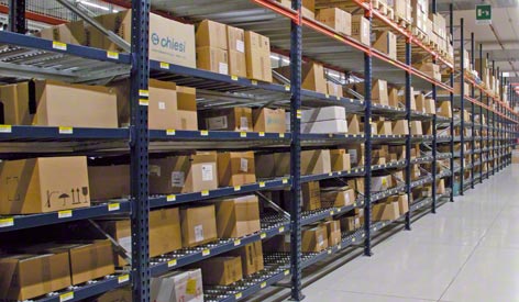 Live storage for picking