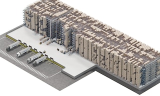 The 4-Way Pallet Shuttle optimises space to boost capacity