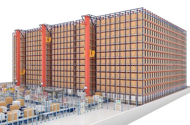 The Automated Pallet Shuttle optimises storage capacity