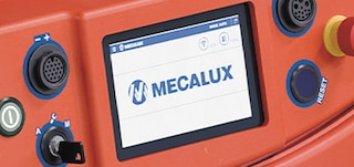 Each AMR robot has a screen for inquiring about its status and maintenance tasks