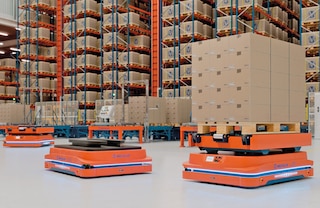 Autonomous mobile robots speed up internal pallets flows