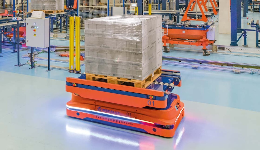 AMRs boost order picking productivity by speeding up the flow of goods